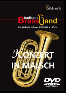 Plakat zum Konzert in Malsch 2014: Badische Brass Band