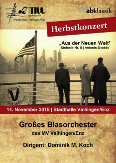 DVD Herbstkonzert 2015, Großes Blasorchester des MV Vaihingen/Enz